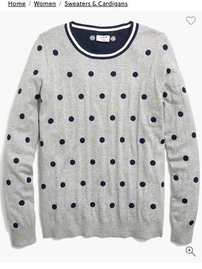 Polka-dot Teddie sweater